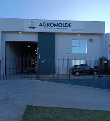 Fachada da fábrica Agromolde em Maringá-PR