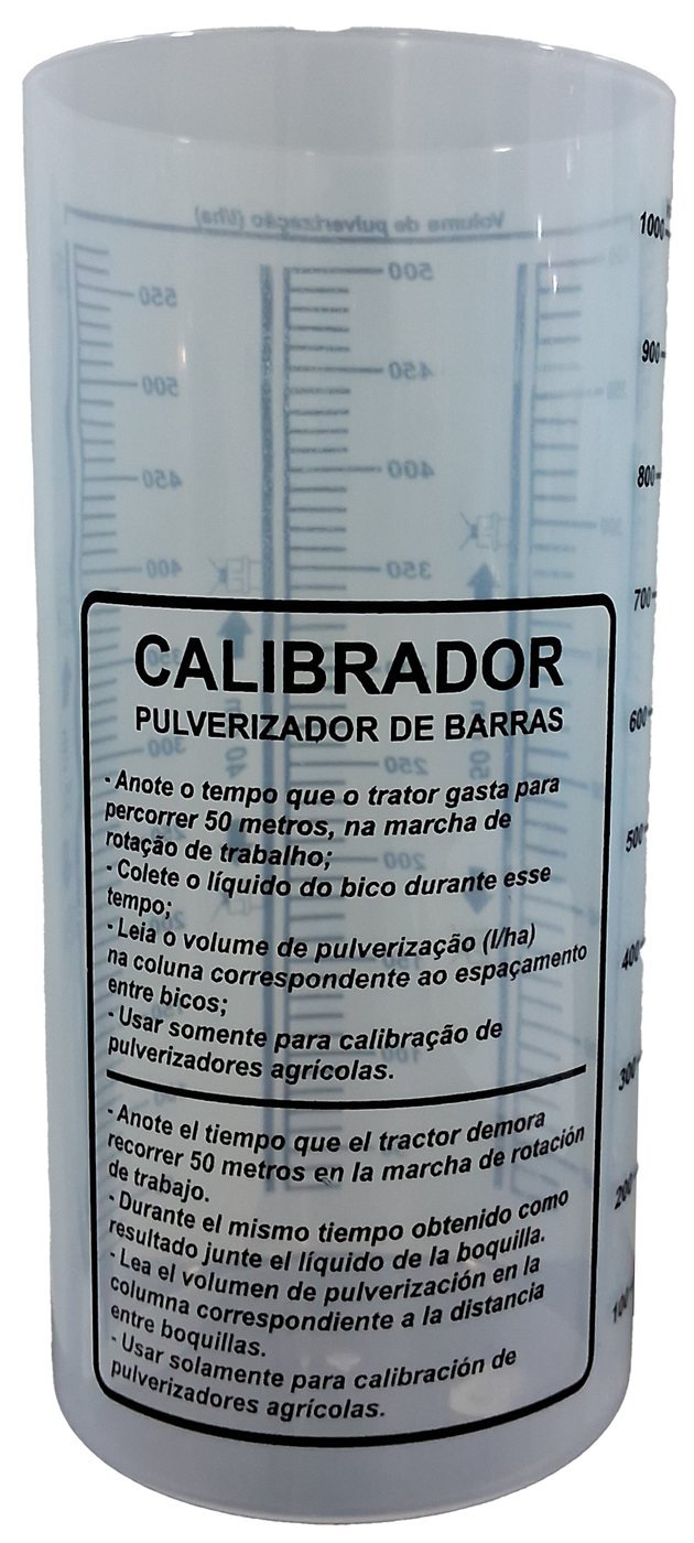 Copo Calibrador Dosador de Vazão